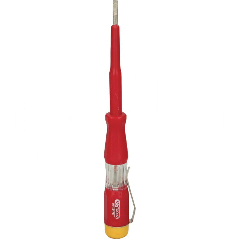 KS TOOLS Spannungsprüfer, schutzisoliert – 133 mm
