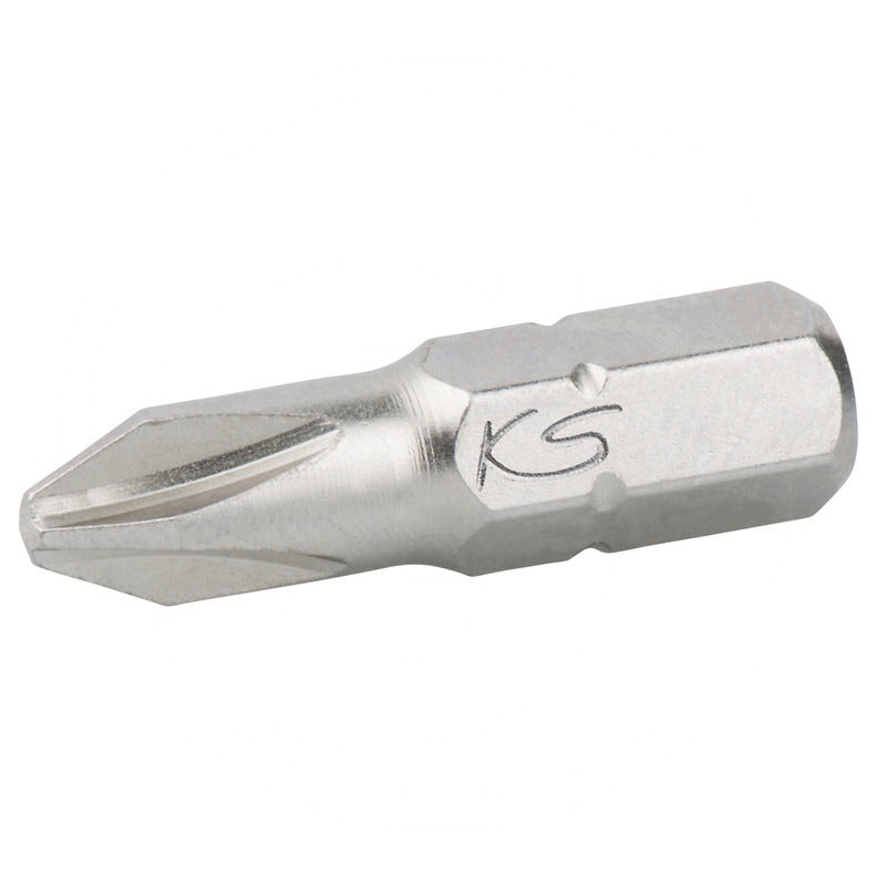KS TOOLS VPE5 1/4" Bit, 25mm, PH2 – 60 mm