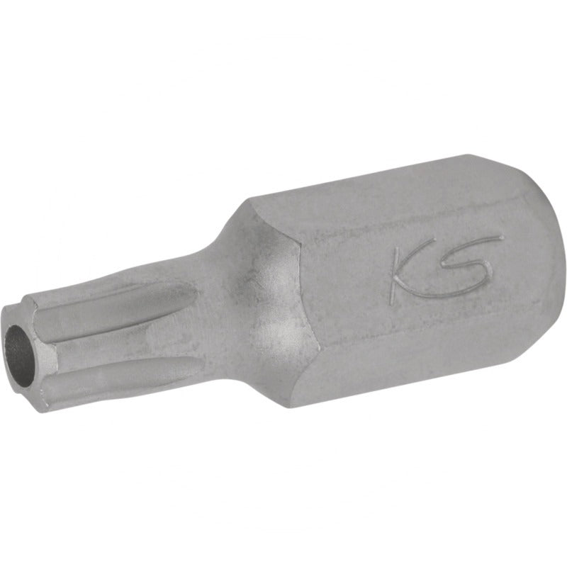KS TOOLS 10 mm Bit passend für Fünfsternschrauben, TS45 – 30 mm