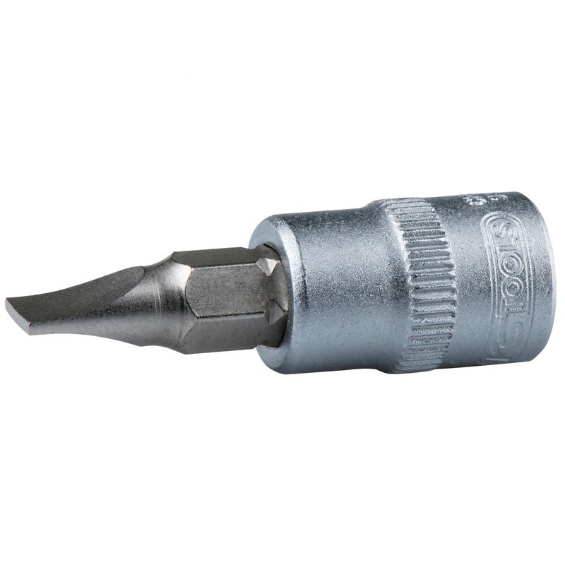KS Tools 3/ 8' Bit Stecknuss Schlitz, 7,0mm – 50 mm