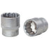 KS TOOLS 3/8" 12-kant-Stecknuss, 13mm – 28 mm