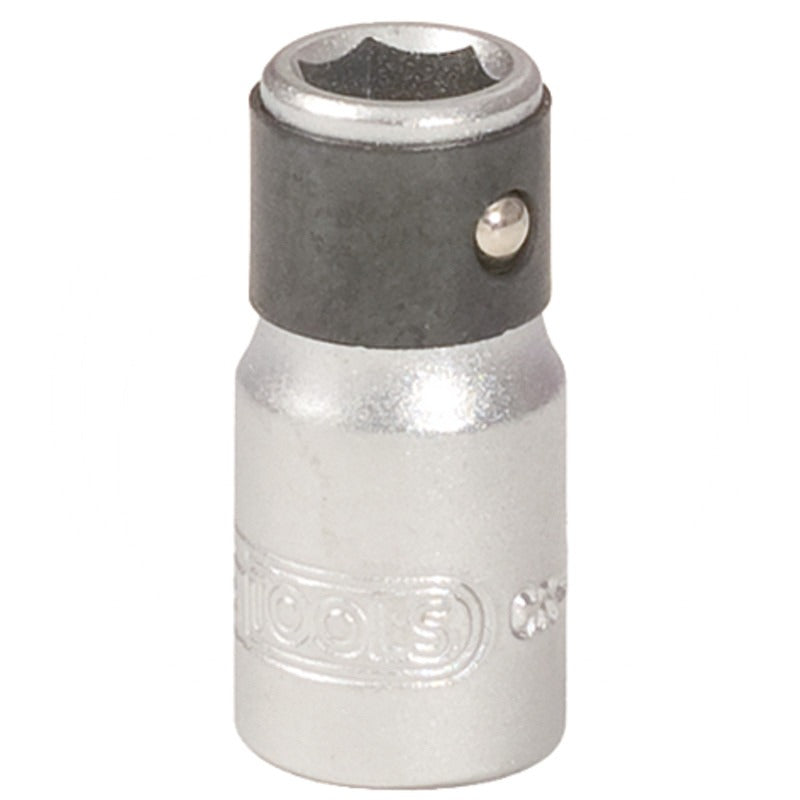 KS TOOLS 1/4" Bit-Adapter Stecknuss m. Spannring – 25 mm