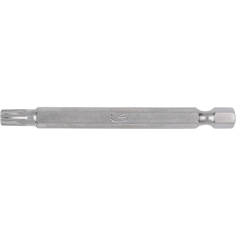 KS Tools 1/ 4' Bit TX mit Bohrung, 75mm, TB15 – 75 mm