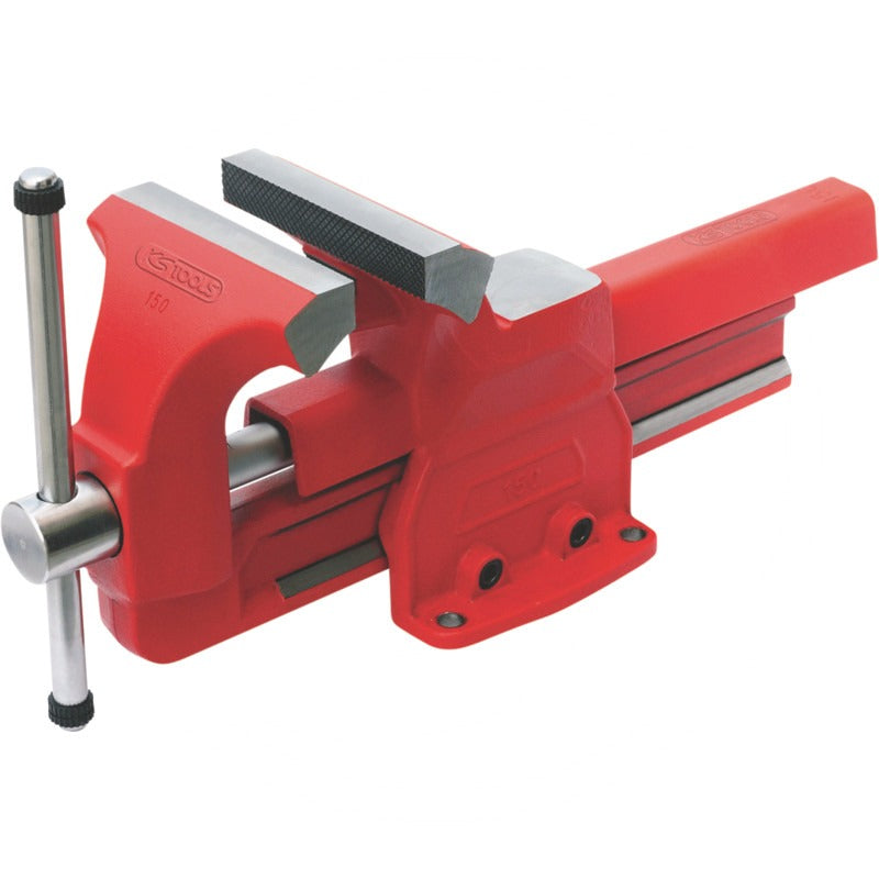 KS Tools Schraubstock ohne Rundteller, 100 mm – 445 mm