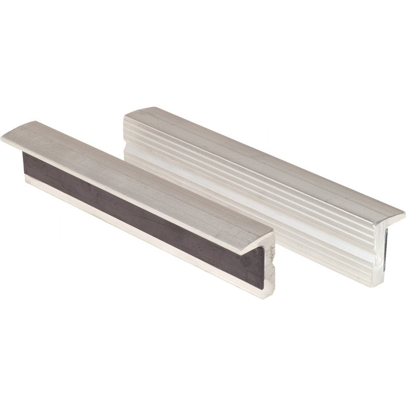 KS TOOLS Aluminium-Schraubstock-Schonbacken mit S – 133 mm
