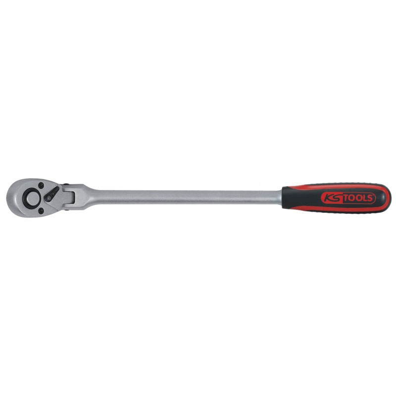 KS TOOLS 1/2" Gelenk-Umschaltknarre, 440 mm