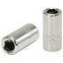 KS Tools 1/4" CHROMEplus® Bit-Adapter-Stecknuss – 25 mm