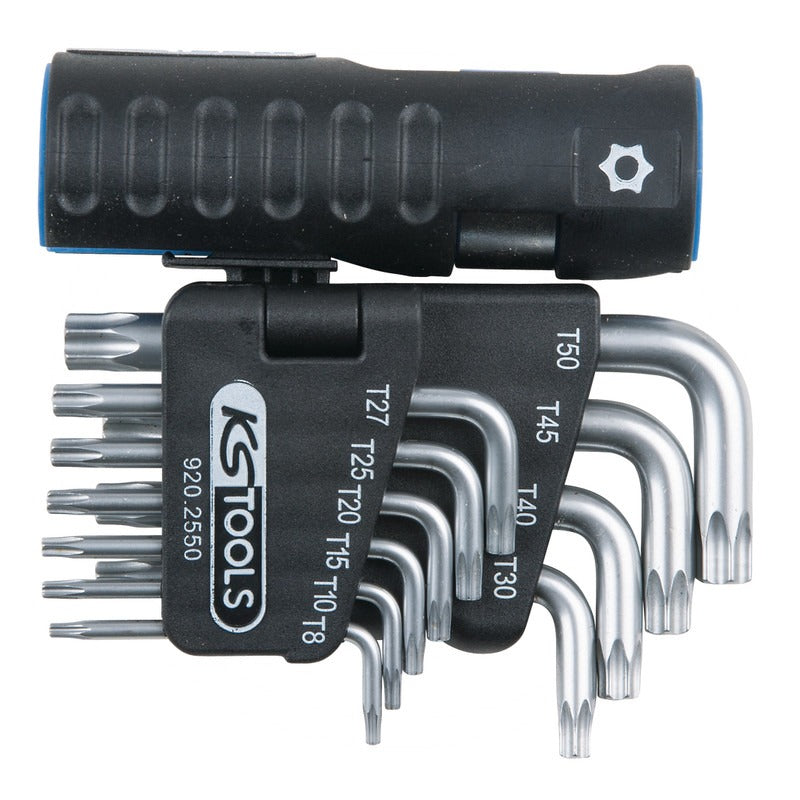 KS Tools 3in1 T x -Winkelstiftschlüssel Satz – 250 mm