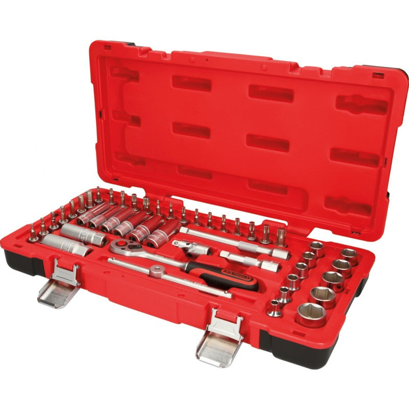 KS Tools 3/8" Steckschlüssel-Satz, 46-tlg.