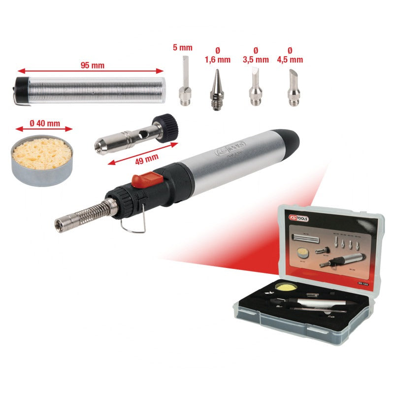 KS TOOLS Mikro-Löt-Satz, 8-tlg.