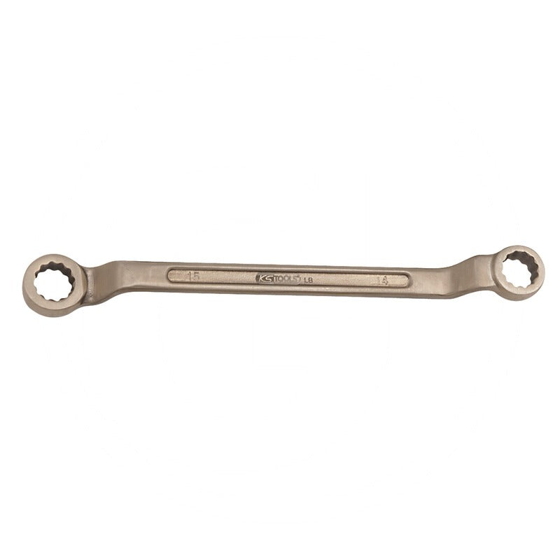 KS Tools BRONZEplus Doppel-Ringschlüssel gekröpft 21x26 mm – 345 mm