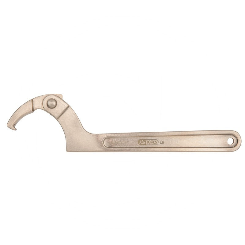KS Tools BRONZE Gelenk-Hakenschlüssel – Breite 120 mm