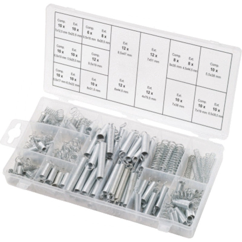 KS TOOLS Sortiment Federn, 200-tlg. – 218 mm