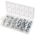 KS TOOLS Sort. Sicherungsmuttern, DIN985, 146-tlg – 229 mm