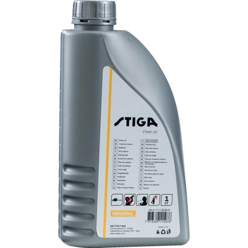 Stiga Mineralisches Öl 1 Liter Flasche 1111-9228-01 Stiga