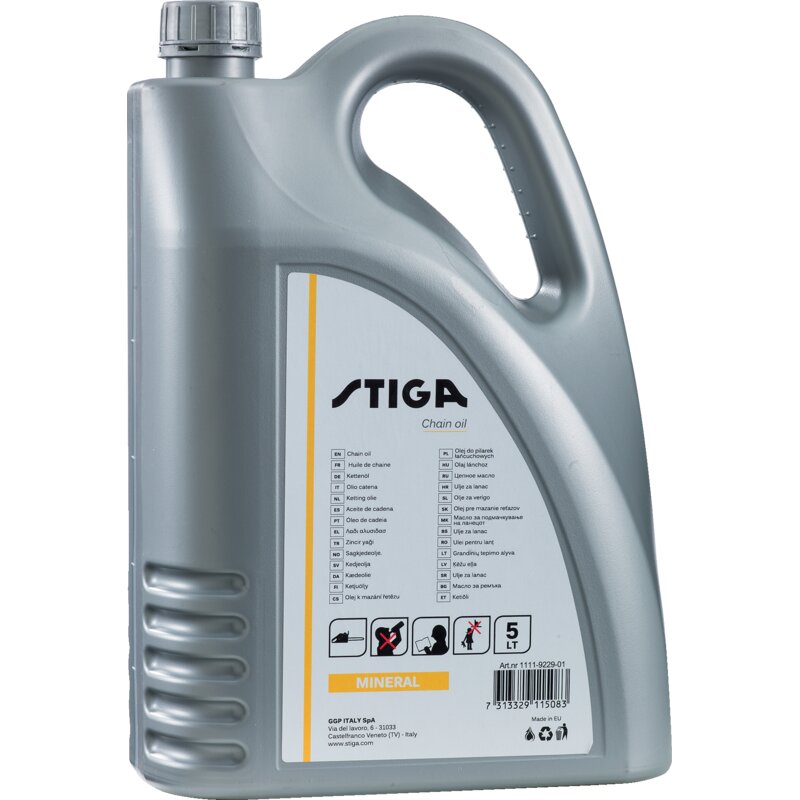 Stiga Mineralisches Öl 5 Liter Kanister 1111-9229-01 Stiga