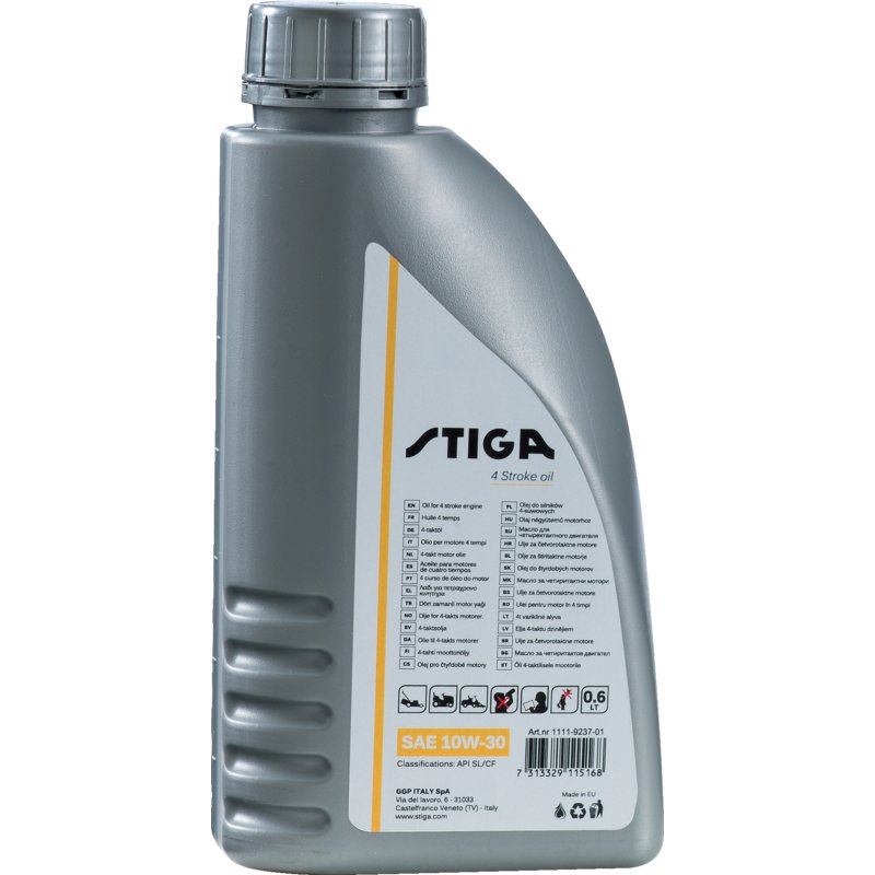 Stiga Motoröl SAE 10W-30 0,6 Liter 1111-9237-01 – API SL Stiga