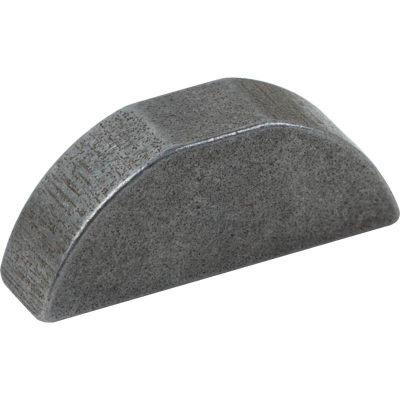 Stiga Keil halbmondform, L 18,5 mm 112139430/0 – Passfeder Länge 18 Stiga