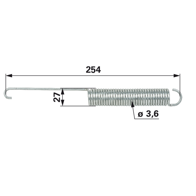 Stiga Zugfeder 1134-2171-01 – passend zu Modell: Park 2002 Stiga