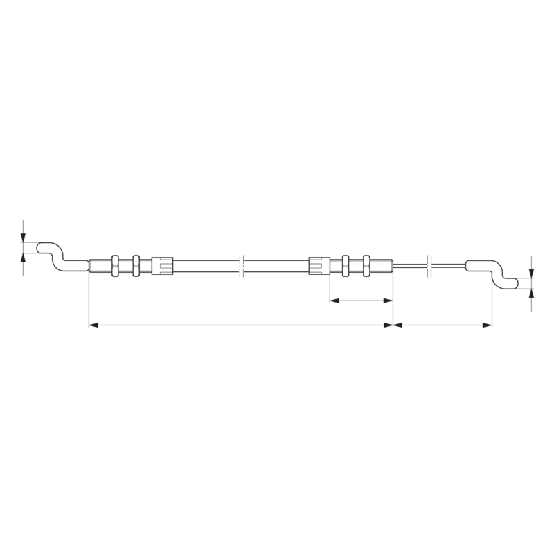Stiga Regulierdraht A: 840 - B: 150 1134-3584-02 – Park Pro 16 Stiga