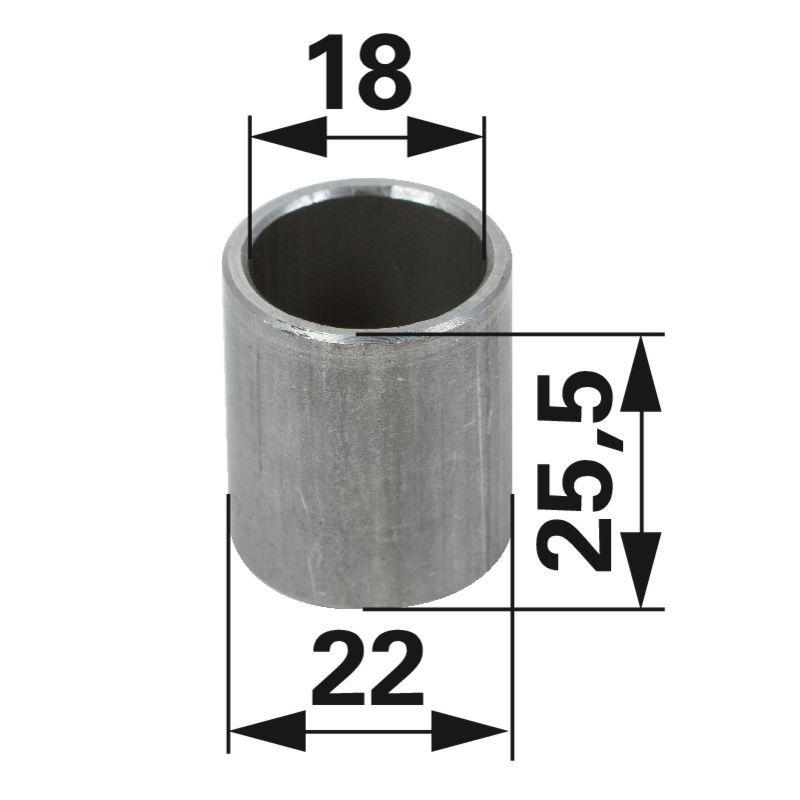 Stiga Buchse 1134-3725-04 – Distanzbuchse Stiga