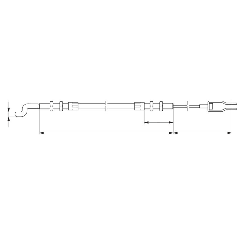 Stiga Regulierdraht A: 680 - B: 150 1134-4058-01 – Park Senator (2000-03) Stiga