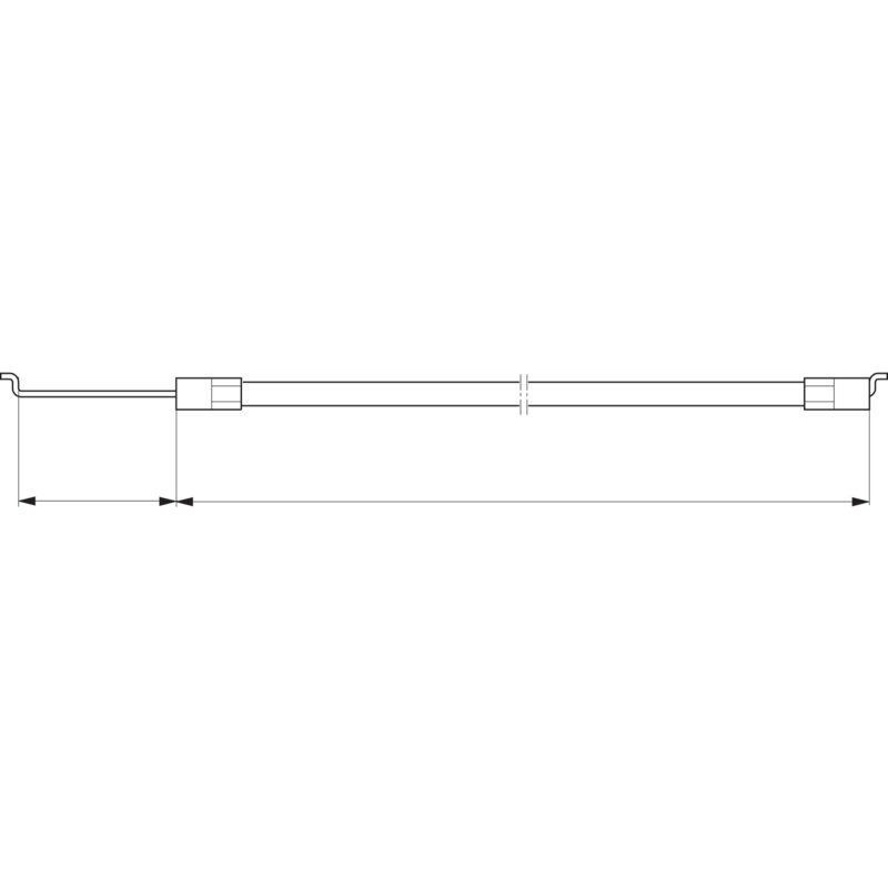 Stiga Gaszug A: 1413, B: 60 1134-4195-01 – Park Pro 16 Stiga