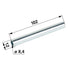 Stiga Radachse L 102 mm 1134-4318-01 – Außendurchmesser 12 mm Innendurchmesser 8 Stiga