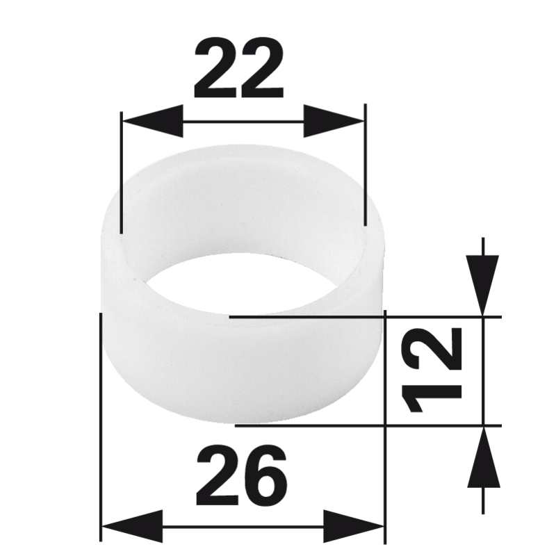 Stiga Buchse 118550136/0 – Distanzbuchse Stiga