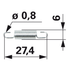 Stiga Zugfeder SV150 118550150/0 – L 27 Stiga