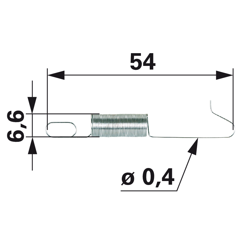 Stiga Reglerfeder 118550151/0 – RM45 Stiga