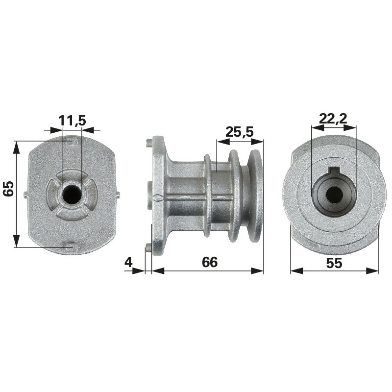 Stiga Messerhalter KWD: 22,2mm 122465638/1 Stiga