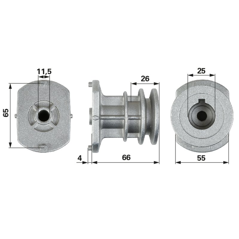 Stiga Messerhalter 25mm KW 122465639/1 Stiga