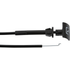 Stiga Chokezug 125090001/2 – Gesamtlänge 975 mm Stiga