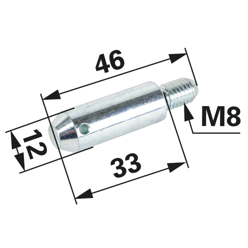 Stiga Sperrbolzen für Motorhaube 125510068/0 Stiga