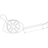 Stiga Gaszug B&S 1355 mm 181005511/0 Stiga