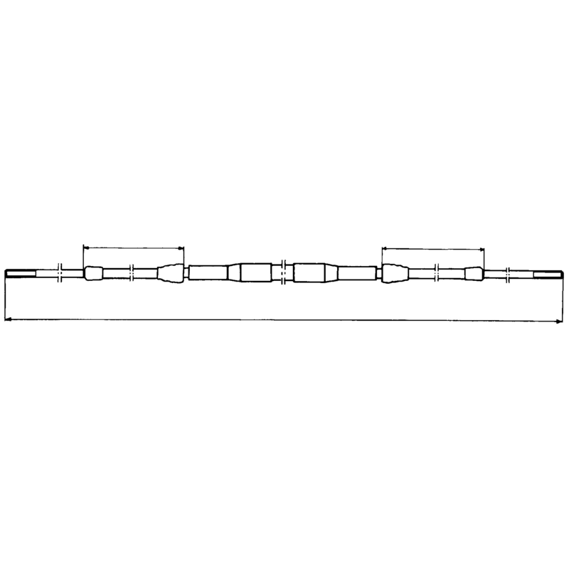 Stiga Regulierdraht für Fahrantrieb 187000210/0 – Park Pro (2015 -) Gesamtlänge 1040mm Stiga
