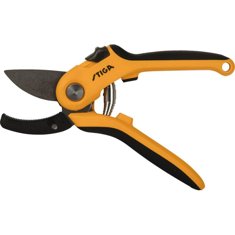 Stiga Gartenschere Länge 213 mm, mit Amboss-Schnitt Stiga – Eignet sich bestens zum Schneiden von trockenen Ästen Stiga