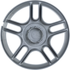 Stiga Radkappe DM 180-200 mm, Farbe grau 322110382/0 Stiga