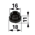 Stiga Buchse SD 98 325038007/0 Stiga