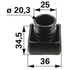 Stiga Lagerbuchse 325040622/0 Stiga