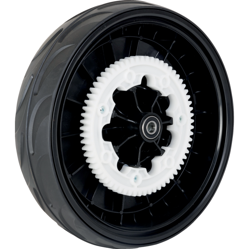 Stiga Rasenmäherrad AD: 300mm 381007398/1 – Zähnezahl 65 / Kein Ersatz für 381007391/1 (62Zähne) Stiga