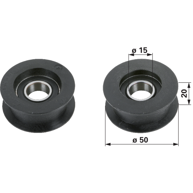 Stiga Umlenkrolle Stiga, GGP 3256015701 1136-0915-01