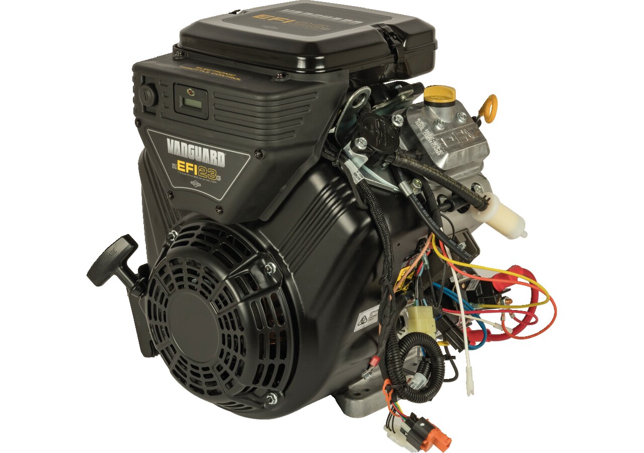 Briggs & Stratton Motor komplett EFI 2-Zyl. Vanguard 23 HP Kurbelwelle zylindrisch 25,4 x 73,66 mm 38E3470018G1 Briggs und Stratton