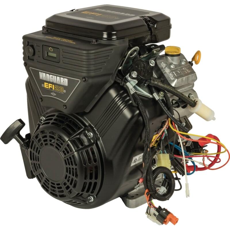 Briggs und Stratton Motor komplett EFI, 2-Zyl. Vanguard 23HP KW zylindrisch, 25,4 x 73,66 mm 38E3470018G1, 38E3470004G1HH0001, 38E347-0018, ... – Horizontalmotor EFI Briggs und Stratton