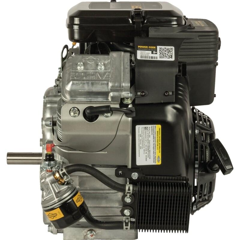 Briggs und Stratton Motor komplett EFI, 2-Zyl. Vanguard 23HP KW zylindrisch, 25,4 x 73,66 mm 38E3470018G1, 38E3470004G1HH0001, 38E347-0018, ... – Horizontalmotor EFI Briggs und Stratton