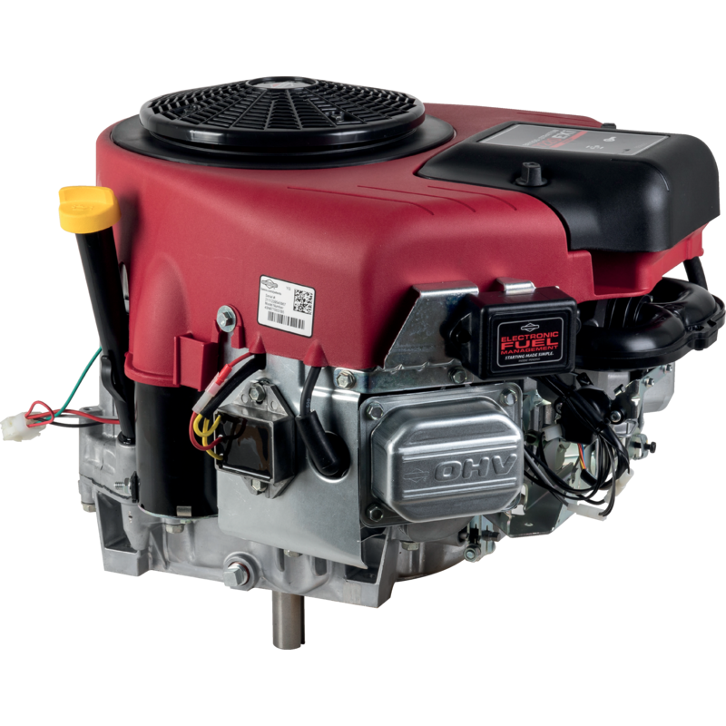 Briggs und Stratton Motor komplett 2-Zyl. Ersatz 40N8770071B5AF0001 Serie 7220 Intek OHV 40N8770037B5AF0001, 40R577-0015 – 656 ccm Kurbelwelle 25