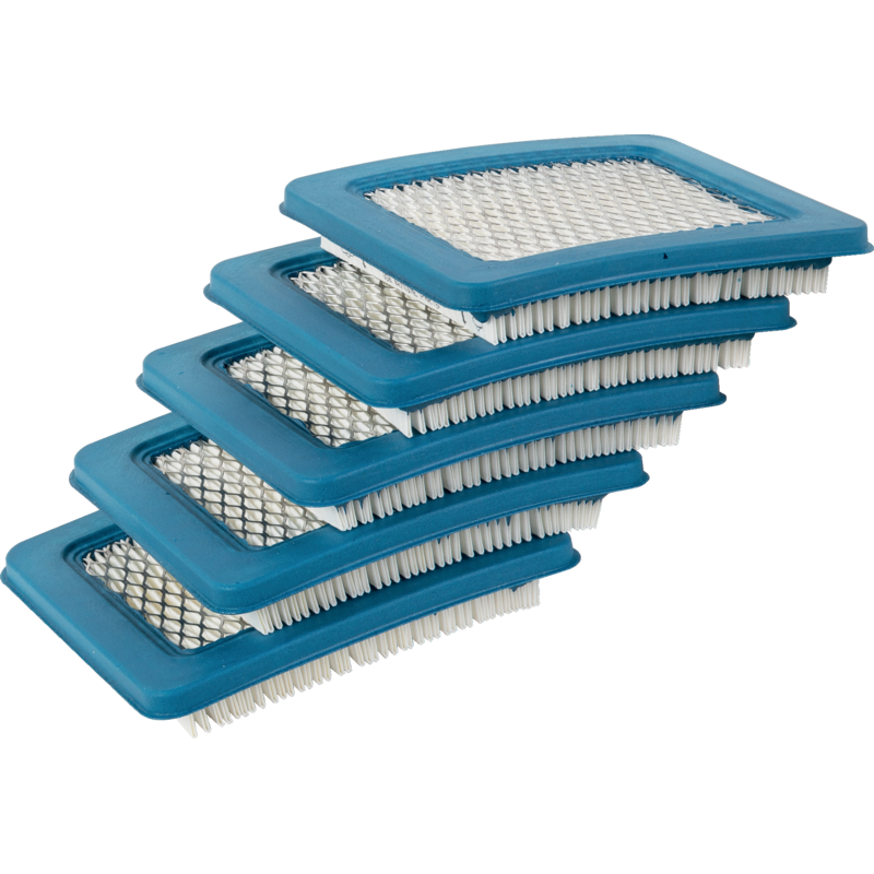 Briggs und Stratton Luftfilter 5 Stk 491588S, 5 Stück 4101 – Packung mit 5 Stück Briggs und Stratton