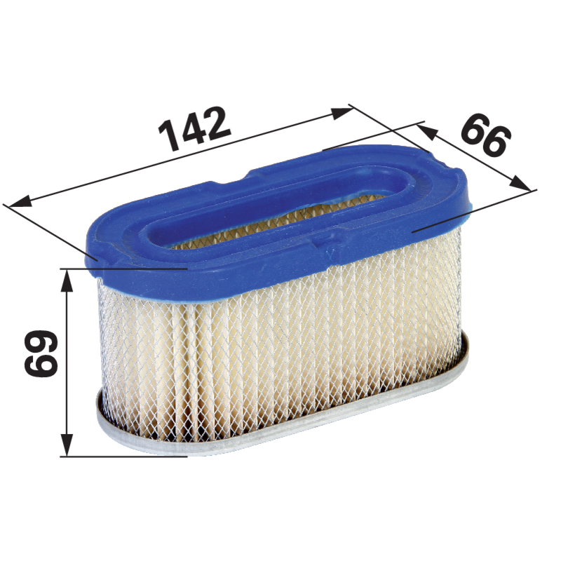 Briggs und Stratton Luftfilter 491950 – anstelle von Briggs Modell:&nbsp;104772–104777 Briggs und Stratton