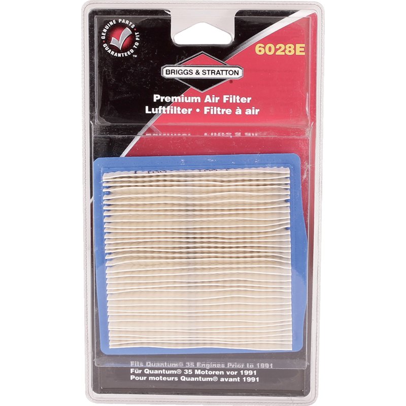 Briggs und Stratton Luftfilter 6028E, 5028E Briggs und Stratton